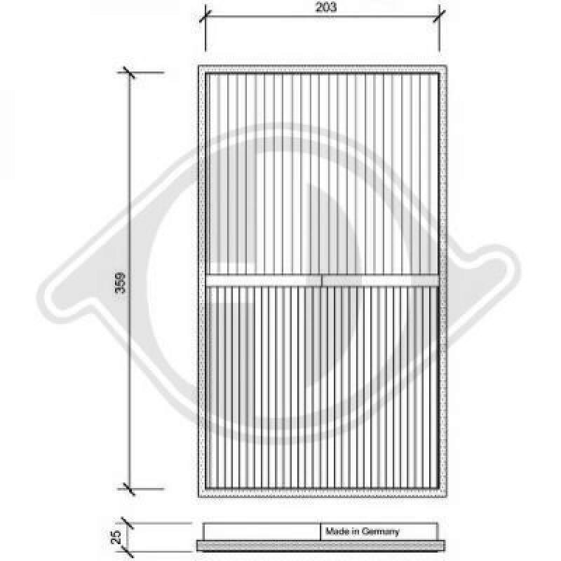 DIEDERICHS Filter, Innenraumluft DIEDERICHS Climate