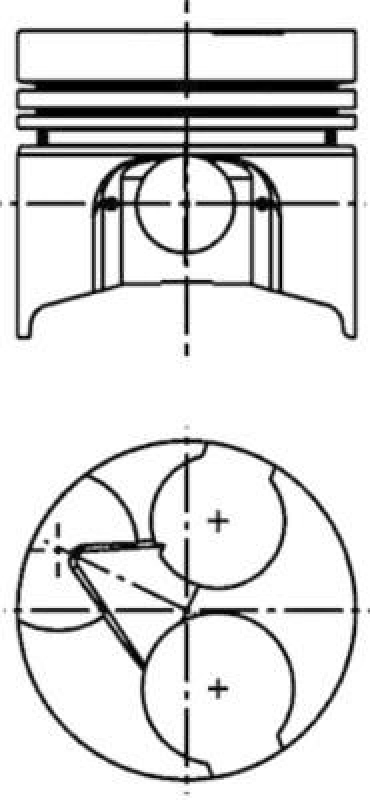 KOLBENSCHMIDT Piston