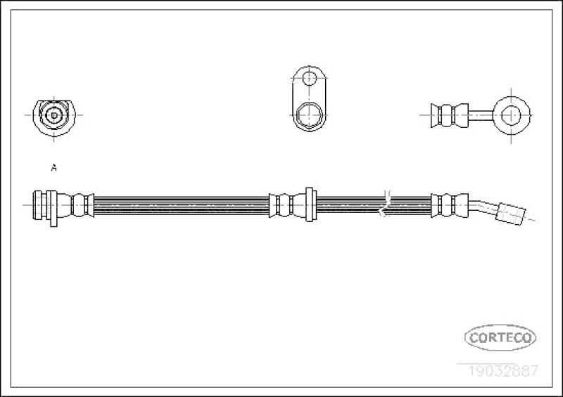 CORTECO Brake Hose