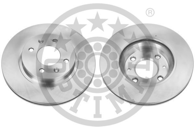 2x OPTIMAL Brake Disc