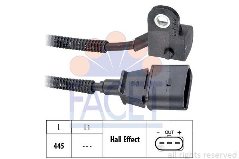 FACET Sensor, camshaft position Made in Italy - OE Equivalent