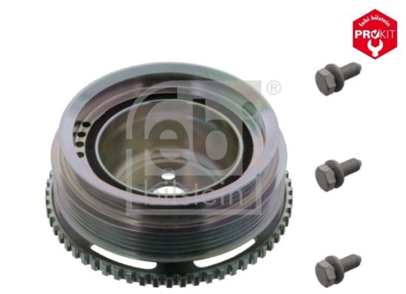 FEBI BILSTEIN Belt Pulley, crankshaft ProKit