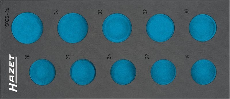 HAZET Schaumstoffeinlage, Sortimentskasten