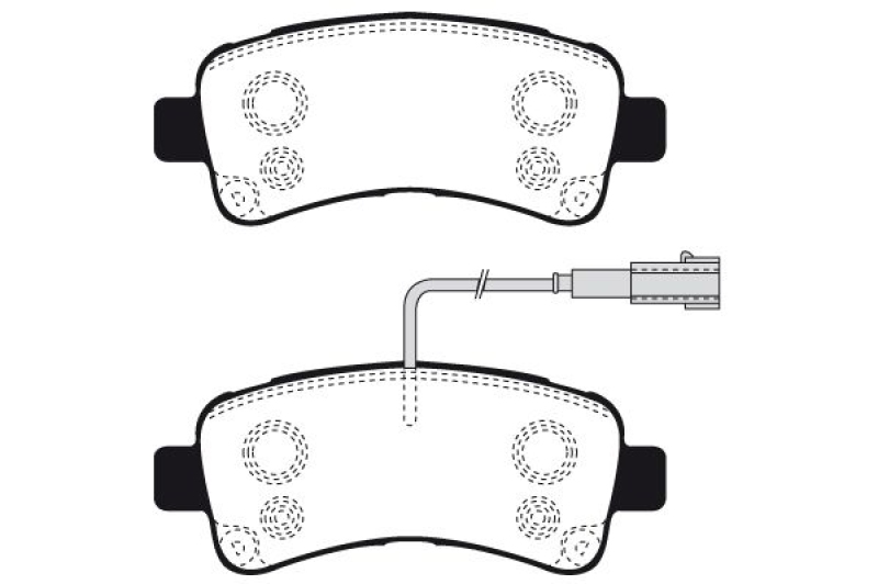 RAICAM Brake Pad Set, disc brake