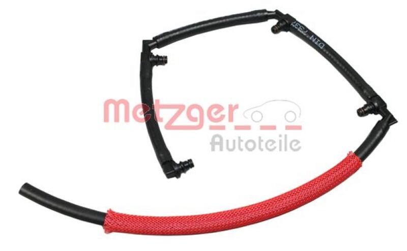 METZGER Hose, fuel overflow