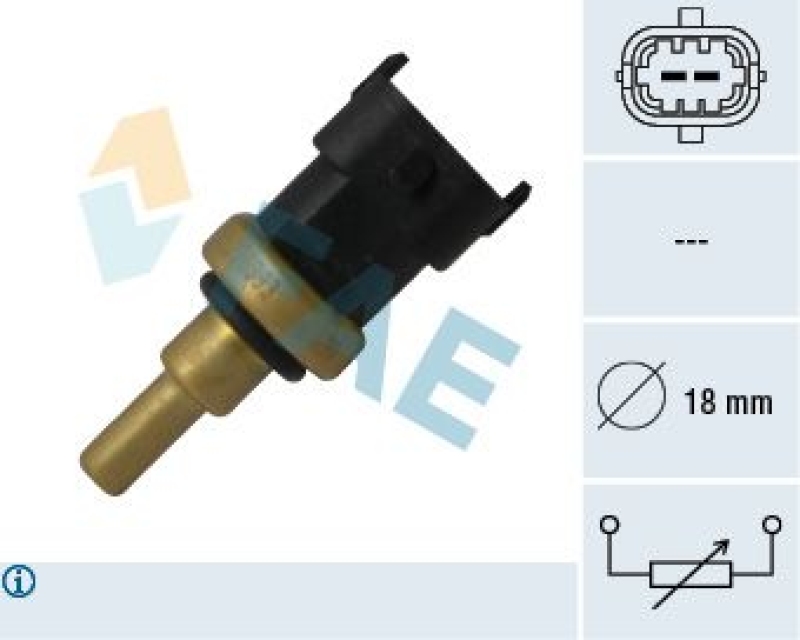 FAE Sensor, Kühlmitteltemperatur