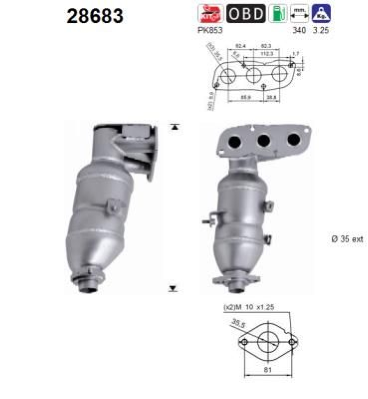 AS Catalytic Converter