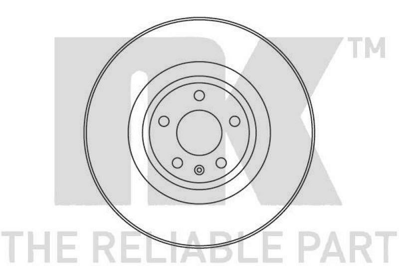 2x NK Brake Disc