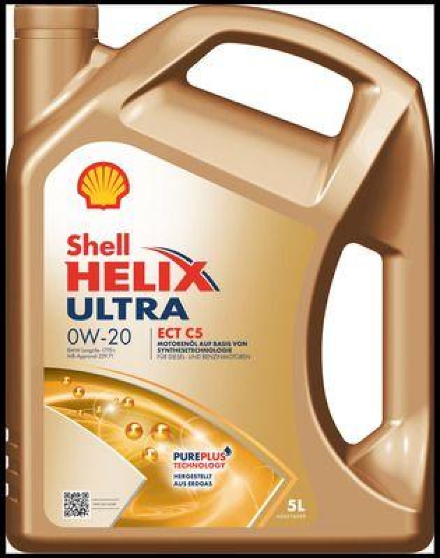 SHELL Motoröl Helix Ultra ECT C5 0W-20