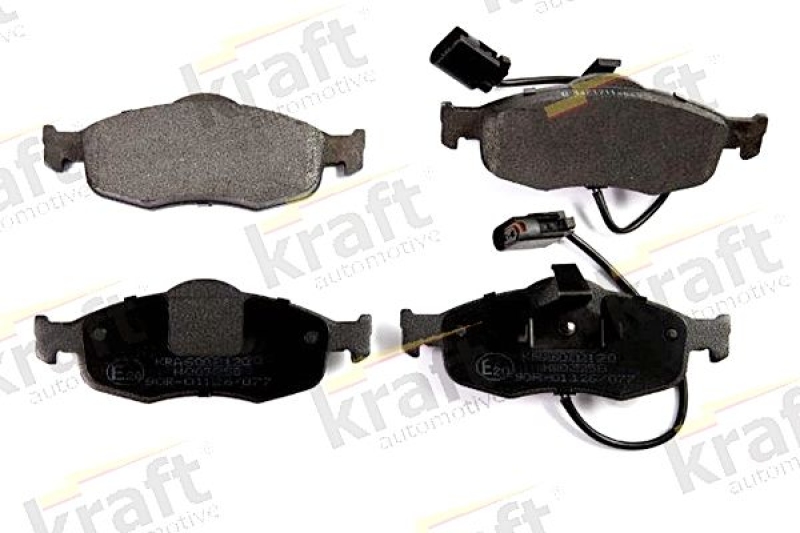 KRAFT AUTOMOTIVE Brake Pad Set, disc brake