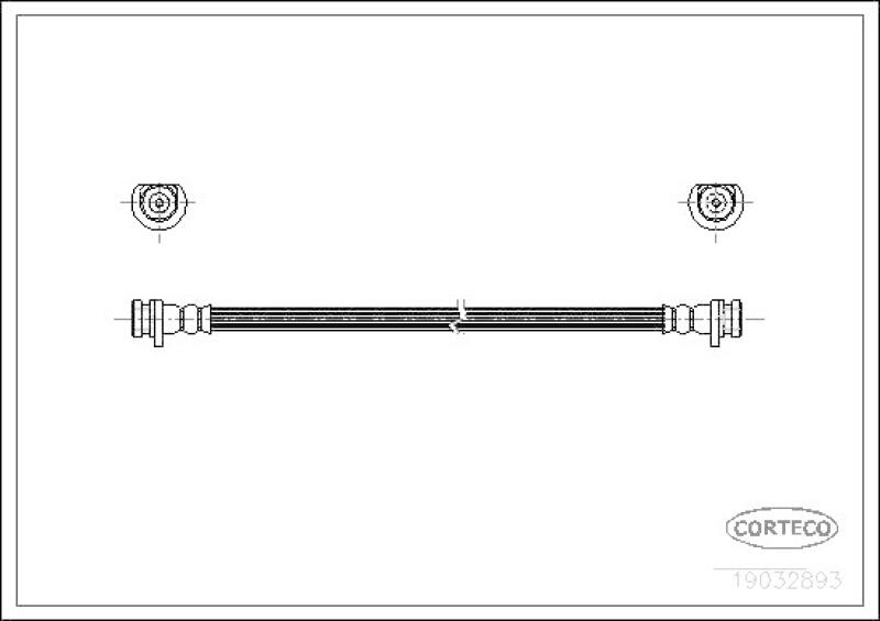 CORTECO Bremsschlauch