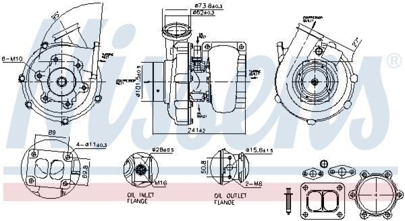 NISSENS Lader, Aufladung ** FIRST FIT **