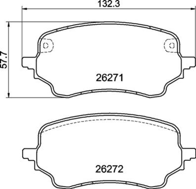 BREMBO Brake Pad Set, disc brake PRIME LINE