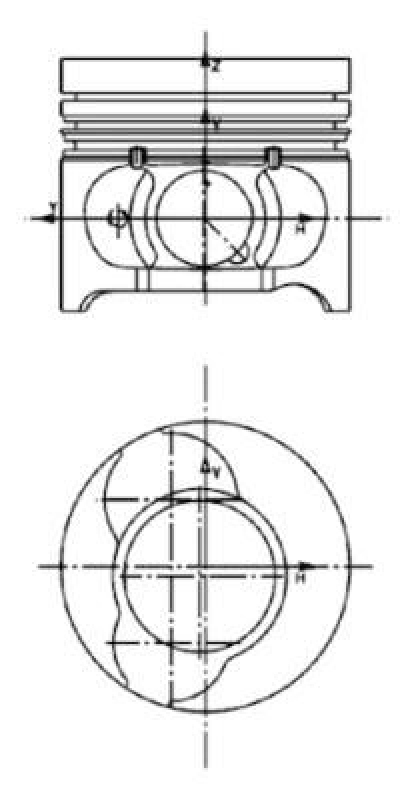 KOLBENSCHMIDT Piston