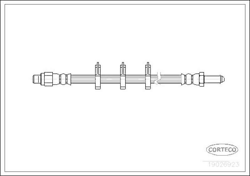 CORTECO Bremsschlauch