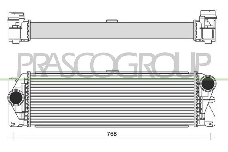 PRASCO Ladeluftkühler