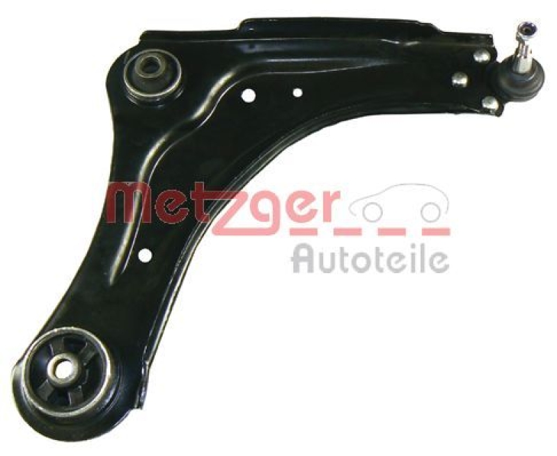 METZGER Control/Trailing Arm, wheel suspension KIT +