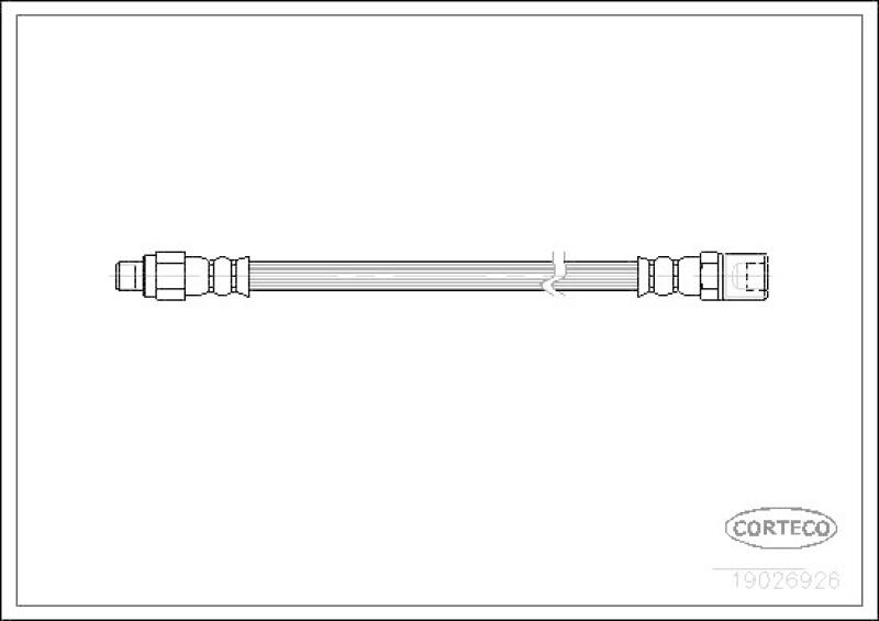 CORTECO Bremsschlauch