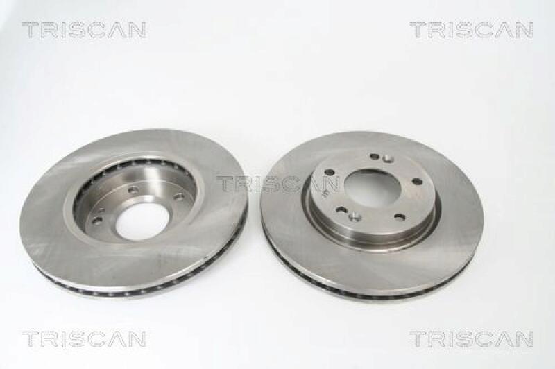 2x TRISCAN Brake Disc