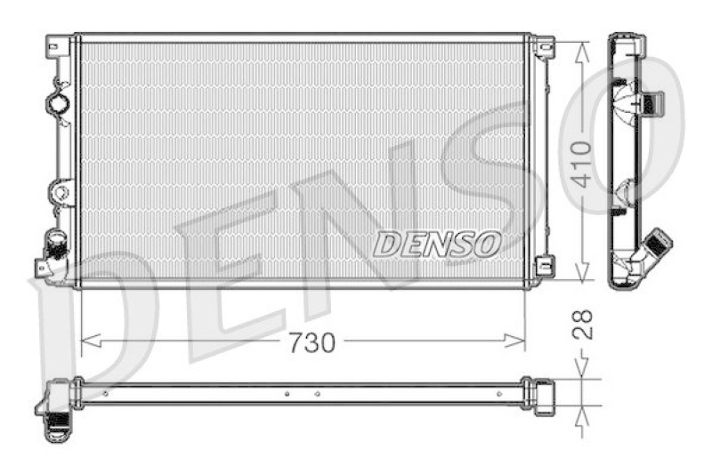 DENSO Kühler, Motorkühlung