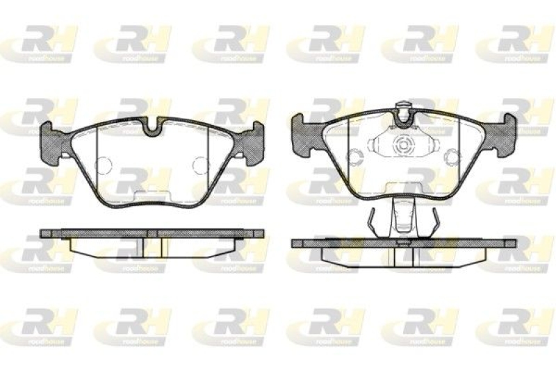 ROADHOUSE Brake Pad Set, disc brake