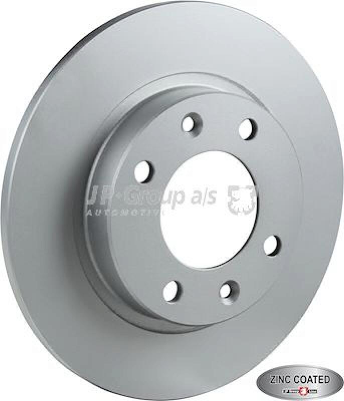 2x JP GROUP Brake Disc JP GROUP