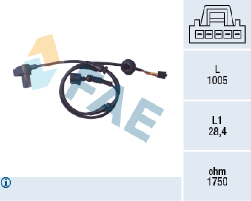 FAE Sensor, Raddrehzahl