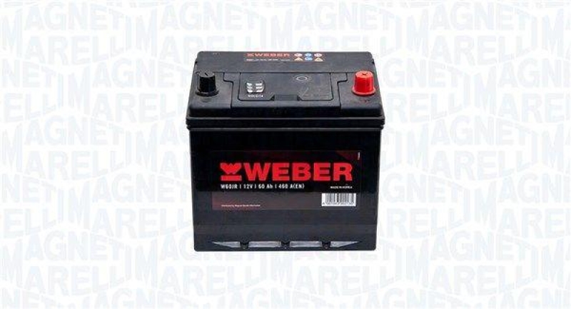 Magneti Marelli Autobatterie Starterbatterie W60JR Batterie 12V 60Ah 490A B01