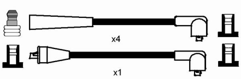 NGK Zündleitungssatz
