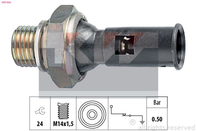 KW Öldruckschalter Made in Italy - OE Equivalent