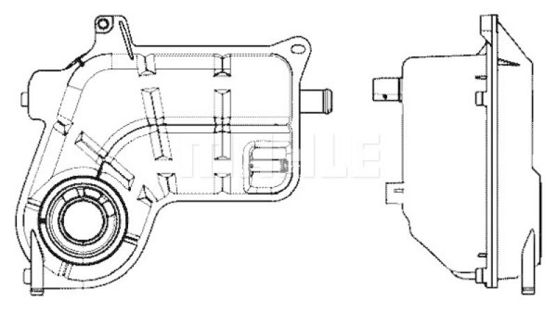 MAHLE Ausgleichsbehälter, Kühlmittel BEHR