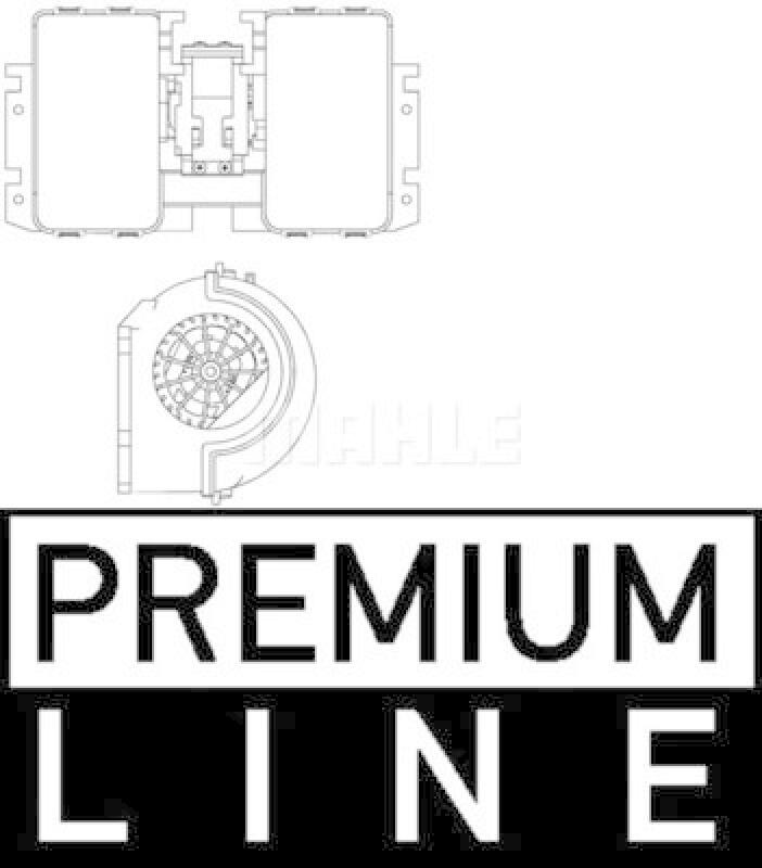 MAHLE Interior Blower BEHR *** PREMIUM LINE ***