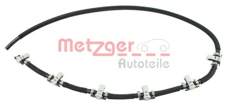 METZGER Hose, fuel overflow