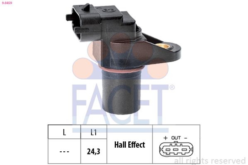 FACET Sensor, camshaft position Made in Italy - OE Equivalent