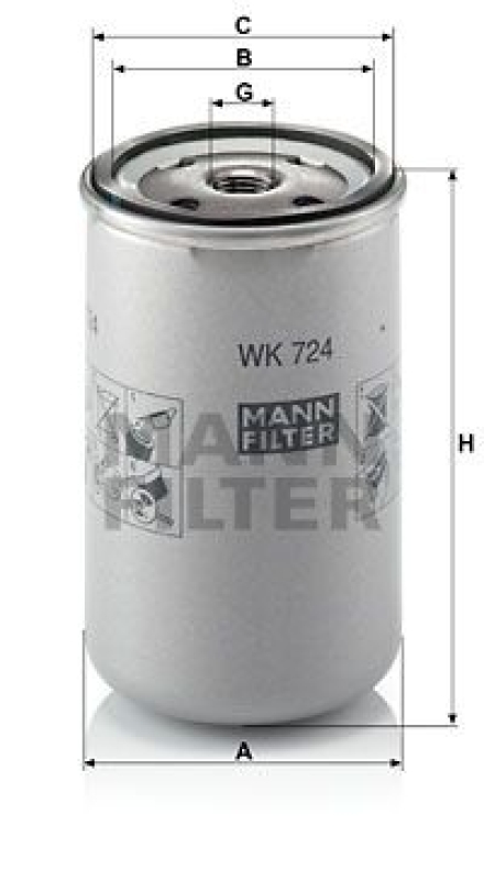 MANN-FILTER Fuel Filter