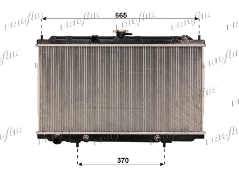 FRIGAIR Radiator, engine cooling