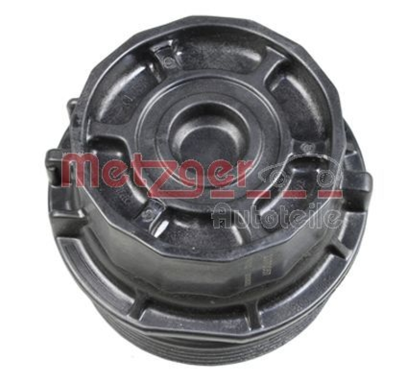 METZGER Cap, oil filter housing GREENPARTS