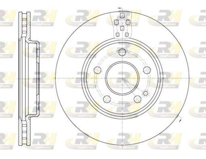 2x ROADHOUSE Bremsscheibe