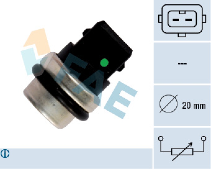 FAE Sensor, Kühlmitteltemperatur