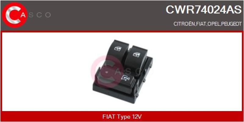 CASCO Switch, window regulator