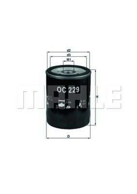 MAHLE Oil Filter