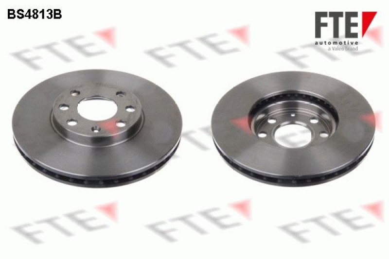 2x FTE Bremsscheibe COATED RANGE