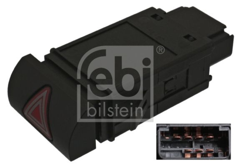 FEBI BILSTEIN Hazard Light Switch febi Plus