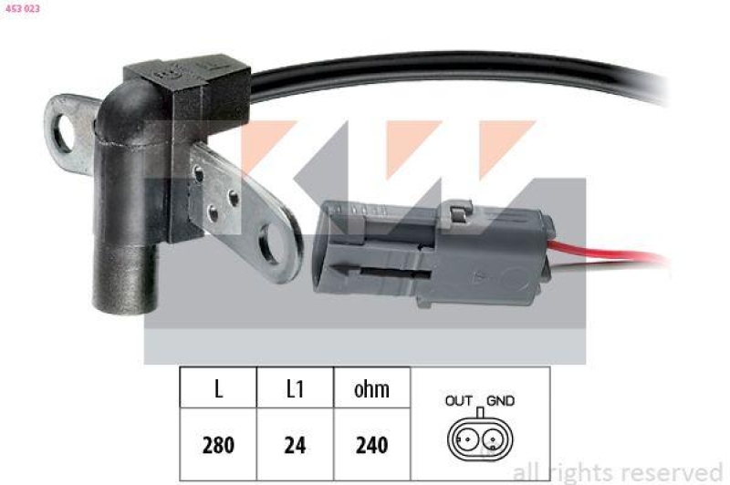 KW Impulsgeber, Kurbelwelle Made in Italy - OE Equivalent
