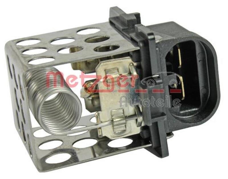 METZGER Series resistor, electric motor (radiator fan) OE-part