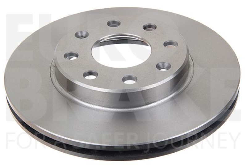 2x EUROBRAKE Brake Disc