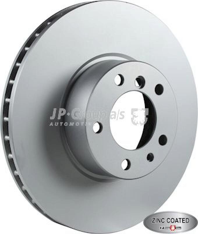 2x JP GROUP Brake Disc JP GROUP