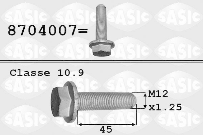 SASIC Pulley Bolt