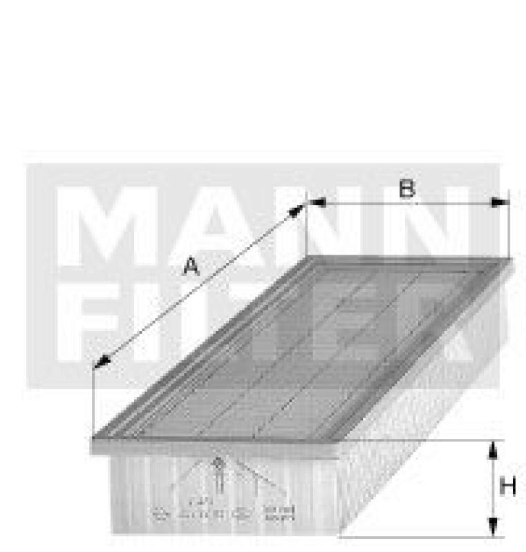 MANN-FILTER Filter, Innenraumluft