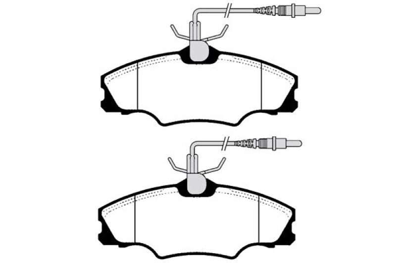 RAICAM Brake Pad Set, disc brake